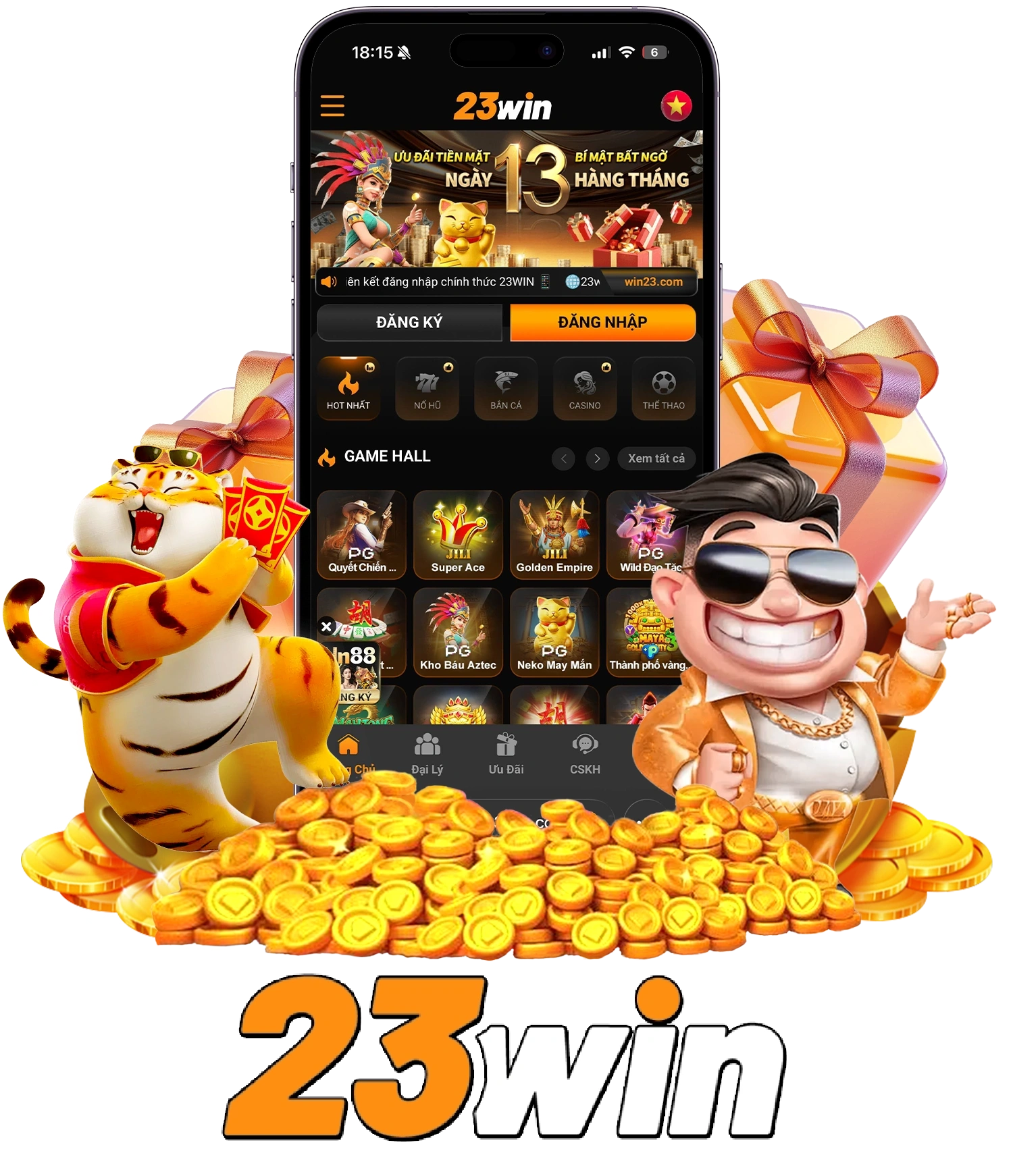 Ứng dụng 23Win trên thiết bị di động